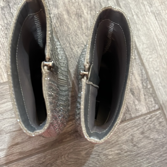 Elditas Stacy Stiletto Heeled Rhinestone Boot - Picture 4 of 5